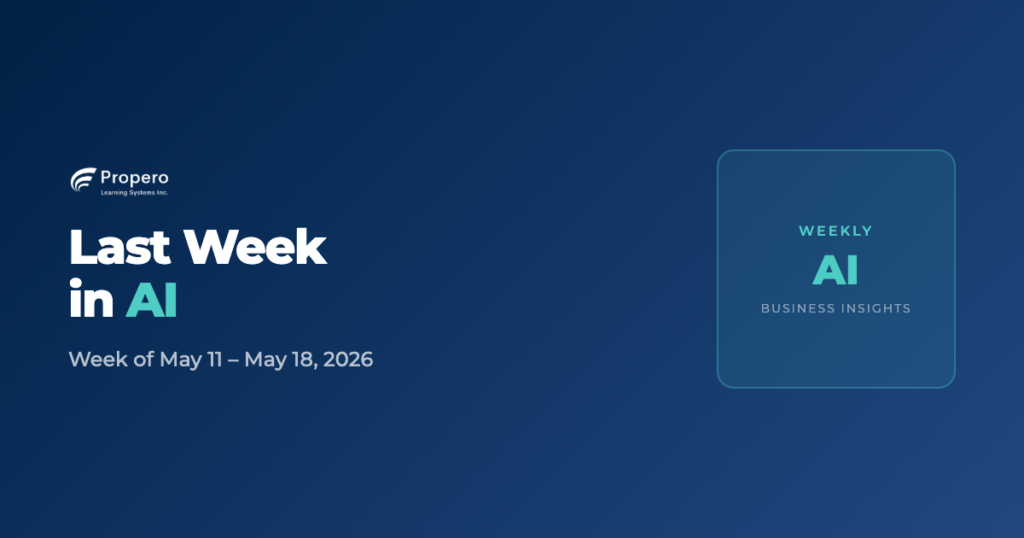 Last Week in AI — Week of May 11 – May 18, 2026